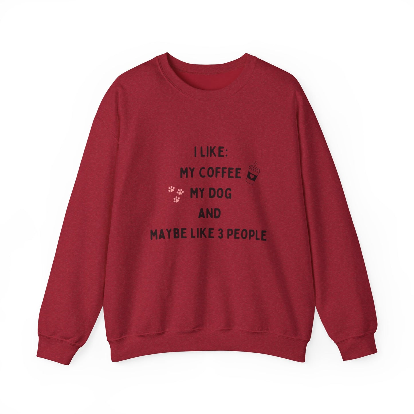 I Like My Coffee & My Dog Sweatshirt