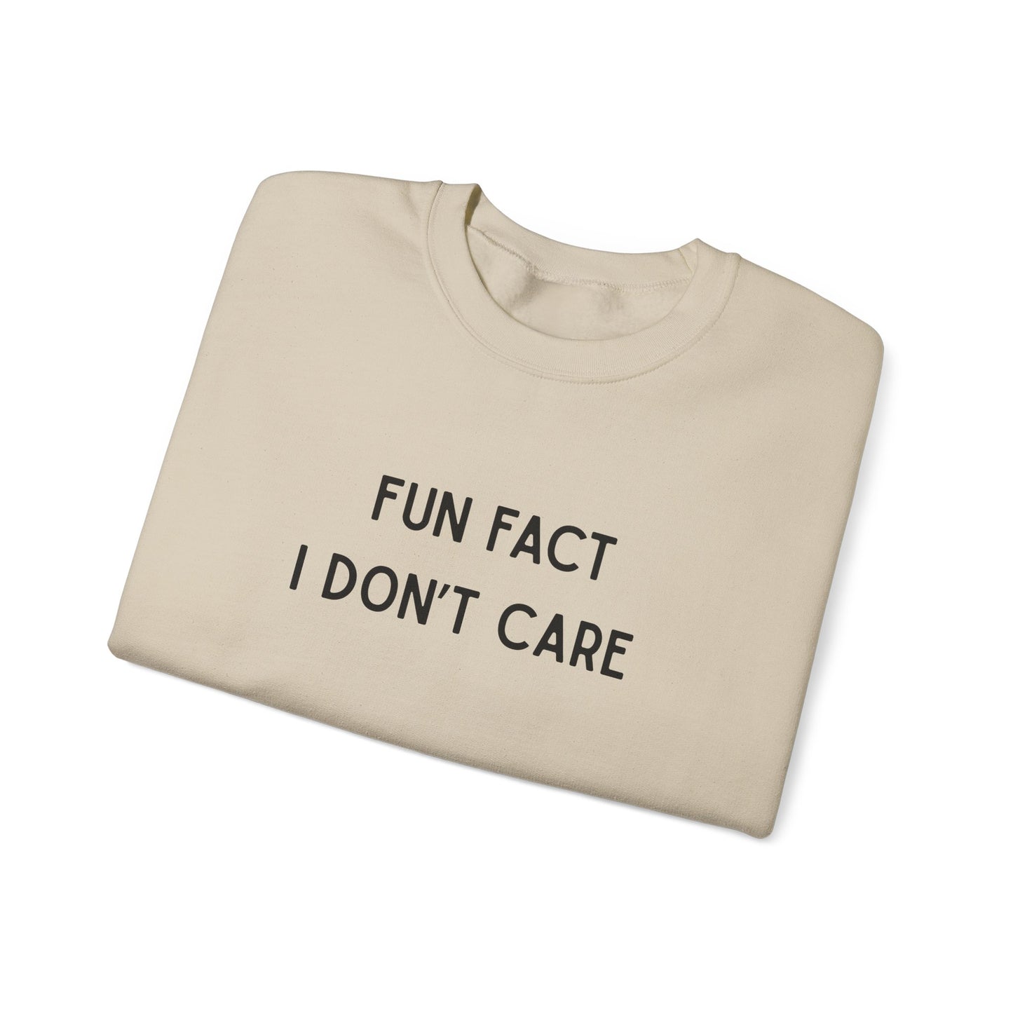 Fun Fact I Don't Care Sweatshirt