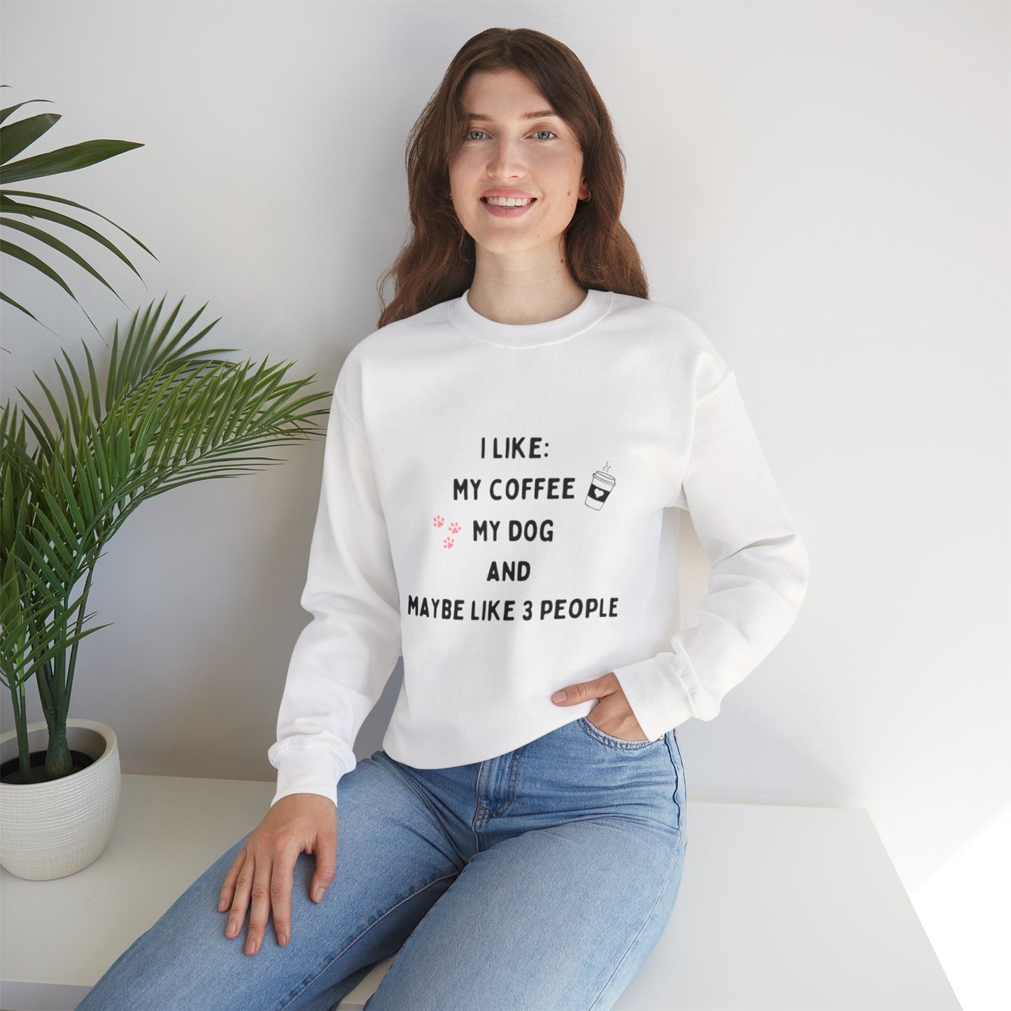 I Like My Coffee & My Dog Sweatshirt