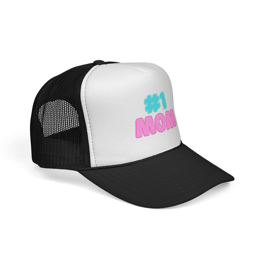 #1 Mom Trucker Cap