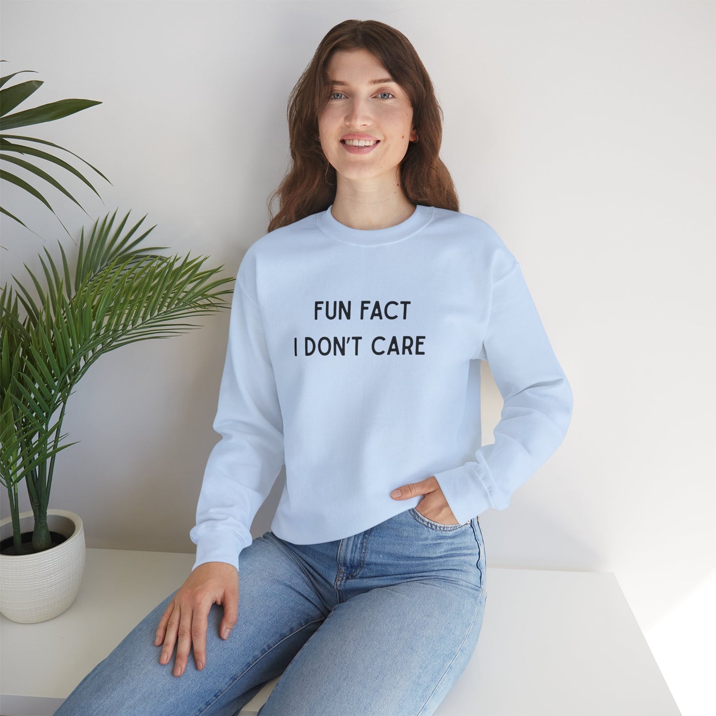 Fun Fact I Don't Care Sweatshirt