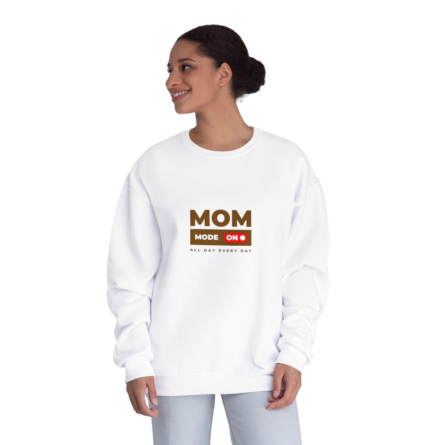 Mom Mode Crewneck Sweatshirt