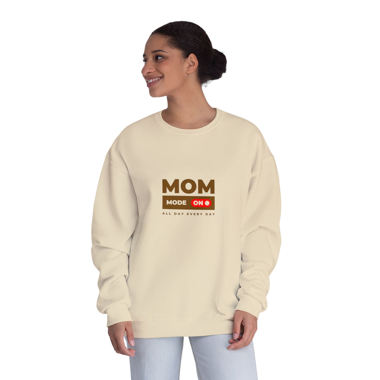 Mom Mode Crewneck Sweatshirt