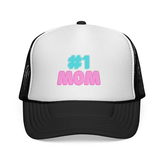 #1 Mom Trucker Cap