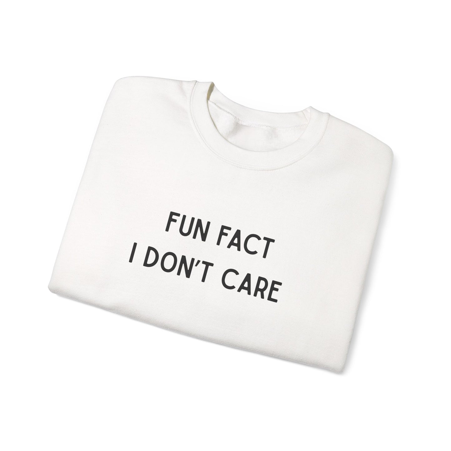 Fun Fact I Don't Care Sweatshirt