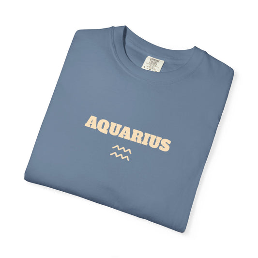 Aquarius Zodiac Sign T-Shirt